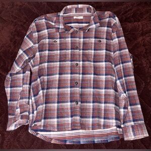 Outerknown Plaid Shirt Size Small